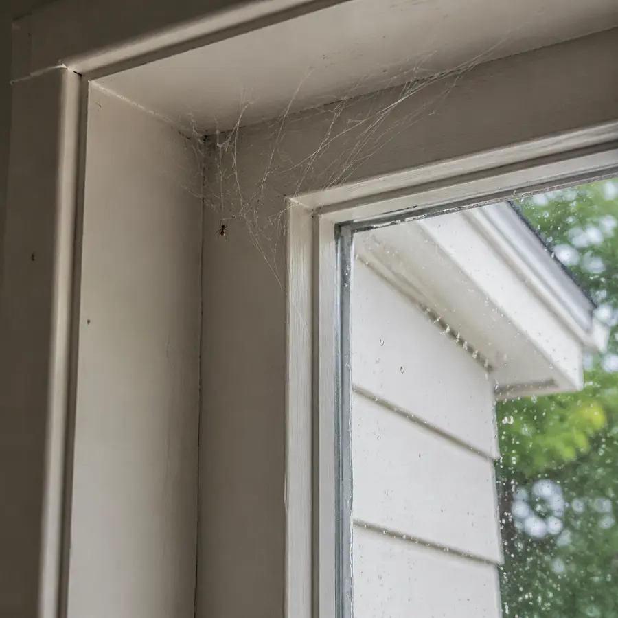 Spiders indoors