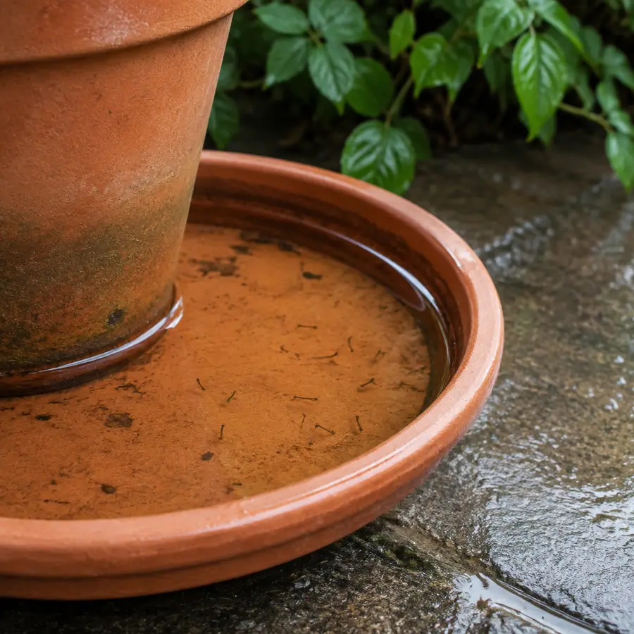 Standing water anywhere